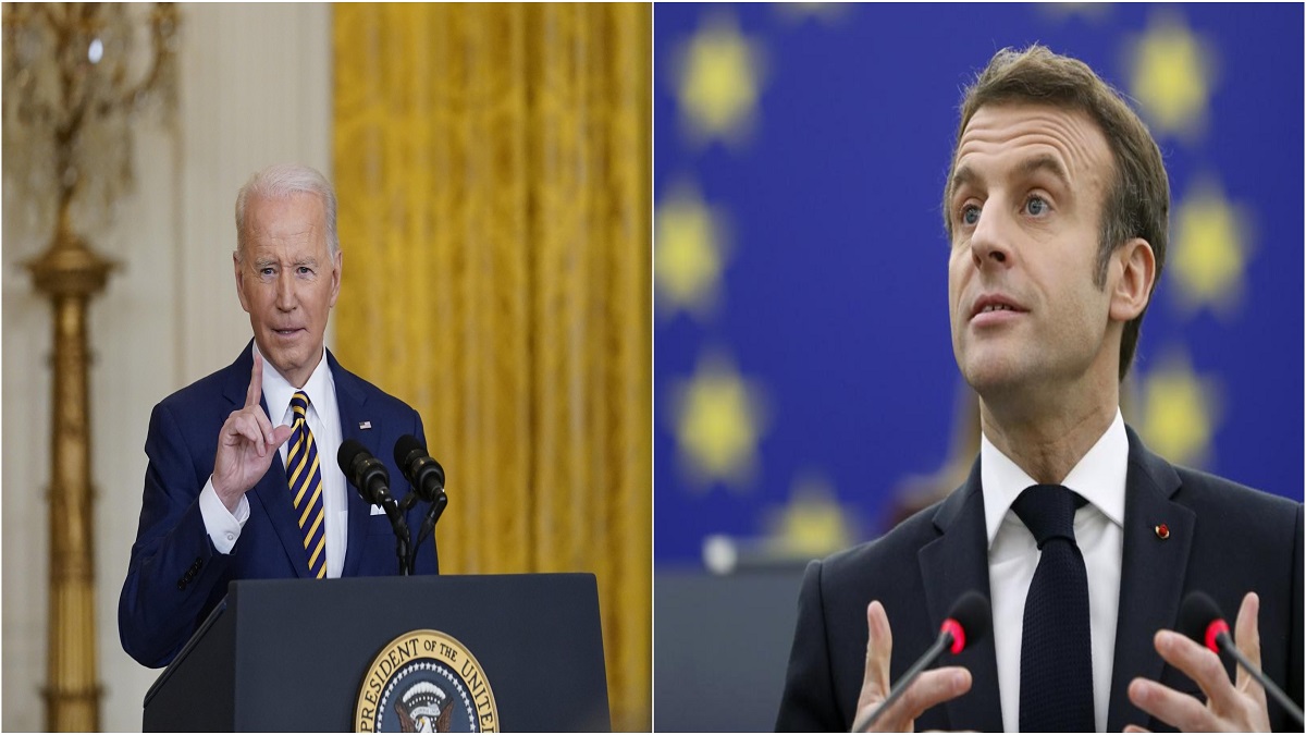 Biden hosts Macron amid friction over US climate law